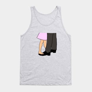 Dad daughter dancing Tank Top